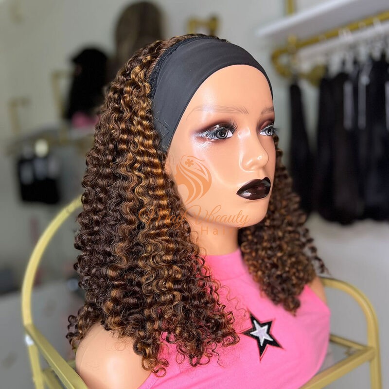 14inches Pixel Curls Hair Band Wig - Image 2